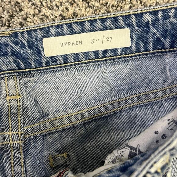 Pilcro & The Letterpress The Hyphen Denim Jean‎ Size 27, Light Wash, Cropped - Picture 4 of 12